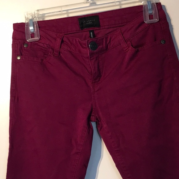 Celebrity Pink Skinny Jeans Size 3/26 - Picture 3 of 12